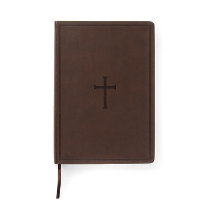 CSB Super Giant Print Reference Bible, Value Edition, Brown Leathertouch by Csb Bibles by Holman