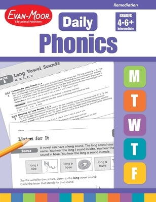 Daily Phonics, Grade 4 - 6 + Teacher Edition by Evan-Moor Educational Publishers
