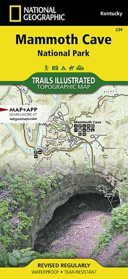 Mammoth Cave National Park Map by National Geographic Maps