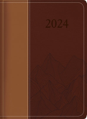 The Treasure of Wisdom - 2024 Executive Agenda - Two-Toned Brown: An Executive Themed Daily Journal and Appointment Book with an Inspirational Quotati by Richards, Jessie