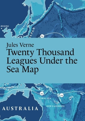 Jules Verne: Twenty Thousand Leagues Under the Sea Map by Thelander, Martin