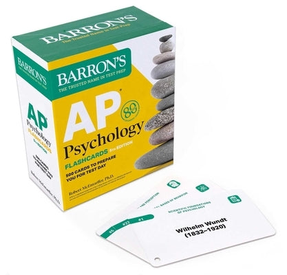 AP Psychology Flashcards, Fifth Edition: Up-To-Date Review: + Sorting Ring for Custom Study by McEntarffer, Robert