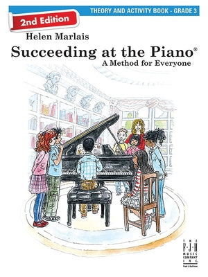 Succeeding at the Piano, Theory and Activity Book - Grade 3 by Marlais, Helen