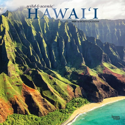 Hawaii Wild & Scenic 2024 Square Foil by Browntrout