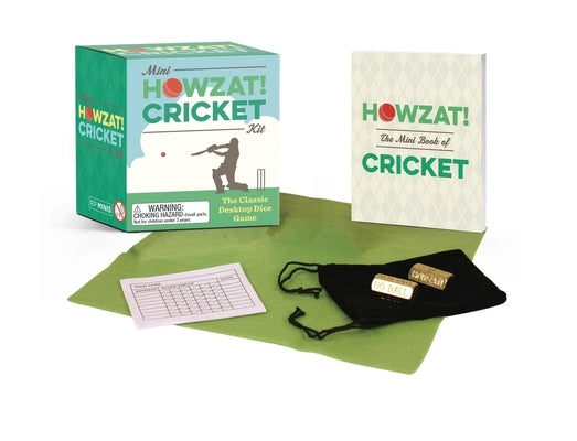 Mini Howzat! Cricket Kit: The Classic Desktop Dice Game by Stone, Chris