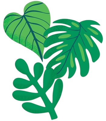 One World Tropical Leaves Cutouts by Carson Dellosa Education