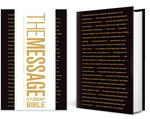 The Message Student Bible (Hardcover) by Peterson, Eugene H.