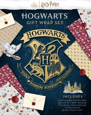 Harry Potter: Hogwarts Gift Wrap Stationery Set by Insights