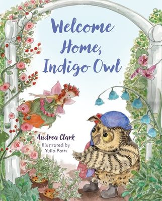 Welcome Home, Indigo Owl by Clark, Andrea