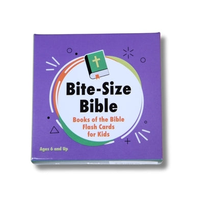 Bite-Size Bible: Books of the Bible Flash Cards for Kids by Kidspring