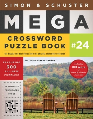 Simon & Schuster Mega Crossword Puzzle Book #24 by Samson, John M.