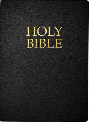 Kjver Holy Bible, Large Print, Black Bonded Leather, Thumb Index: (King James Version Easy Read, Red Letter) by Whitaker House