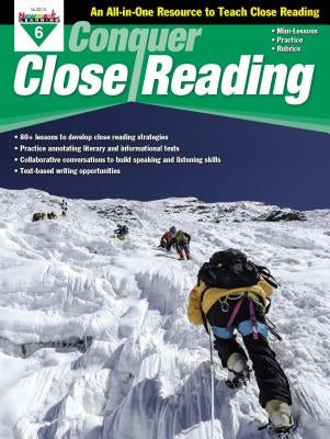 Conquer Close Reading Grade 6 Teacher Resource by Tachuk, Ralph