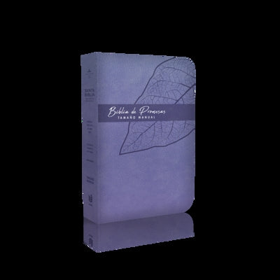Biblia de Promesa Tamaño Manual / Piel Especial / Lavanda / Con Indice by Rv-1960