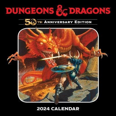 Dungeons & Dragons 2024 Wall Calendar: 50th Anniversary Edition by Wizards of the Coast
