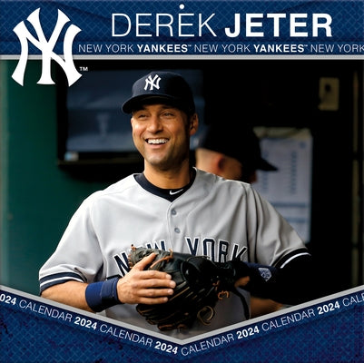 Derek Jeter 2024 12x12 Player Wall Calendar by Turner Sports