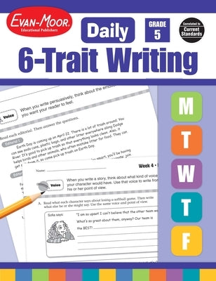 Daily 6-Trait Writing, Grade 5 Teacher Edition by Evan-Moor Educational Publishers