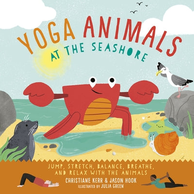 Yoga Animals at the Seashore by Kerr, Christiane