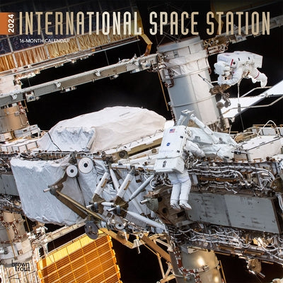 International Space Station 2024 Square Foil by Browntrout