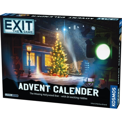 Exit: The Game - Advent Calendar - The Missing Hollywood Star by Thames & Kosmos