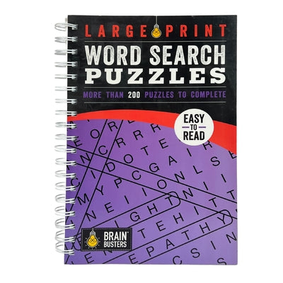 Large Print Word Search Puzzles Purple: More Than 200 Puzzles to Complete by Parragon Books