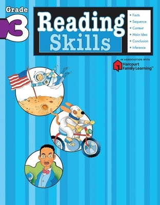 Reading Skills: Grade 3 (Flash Kids Harcourt Family Learning) by Flash Kids