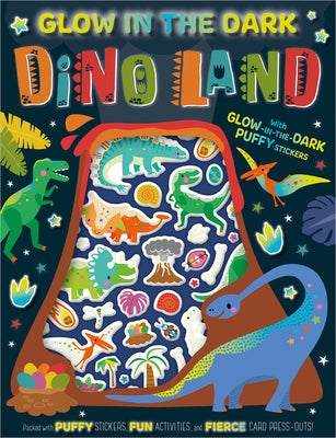 Glow in the Dark Dino Land Activity Book by Collingwood, Sophie