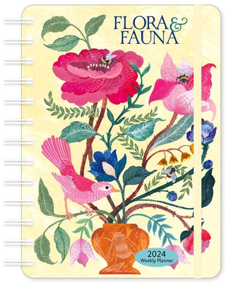 Flora & Fauna 2024 Weekly Planner: By Malin Gyllensvaan by Amber Lotus Publishing