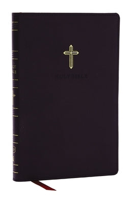 KJV Holy Bible: Ultra Thinline, Black Leathersoft, Red Letter, Comfort Print: King James Version by Thomas Nelson