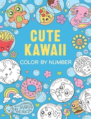 Cute Kawaii Color by Number by Eakin, Mary