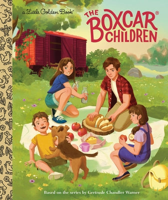 The Boxcar Children Little Golden Book by Warner, Gertrude Chandler
