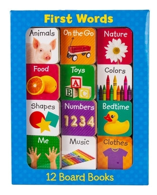 First Words (12 Board Book Set) by Little Grasshopper Books