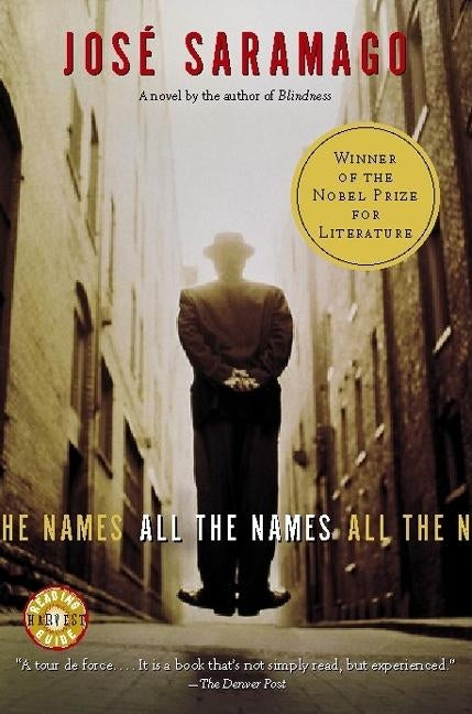All the Names by Saramago, JosÃ©