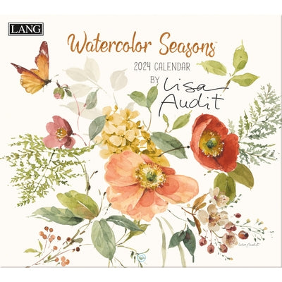 Watercolor Seasons 2024 Wall Calendar by Audit, Lisa