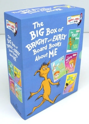 The Big Boxed Set of Bright and Early Board Books about Me: The Foot Book; The Eye Book; The Tooth Book; The Nose Book by Dr Seuss