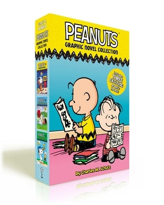 Peanuts Graphic Novel Collection (Boxed Set): Snoopy Soars to Space; Adventures with Linus and Friends!; Batter Up, Charlie Brown! by Schulz, Charles M.