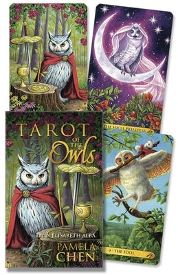 Tarot of the Owls Mini Deck by Chen, Pamela