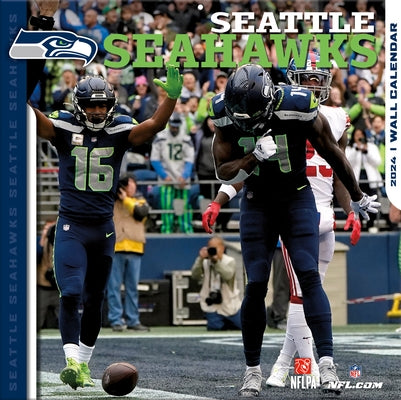 Seattle Seahawks 2024 12x12 Team Wall Calendar by Turner Sports