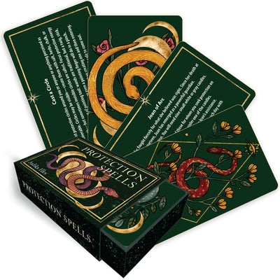 Protection Spells: 36 Cards for Magical Self-Defense (36 Full-Color Cards) by Illes, Judika