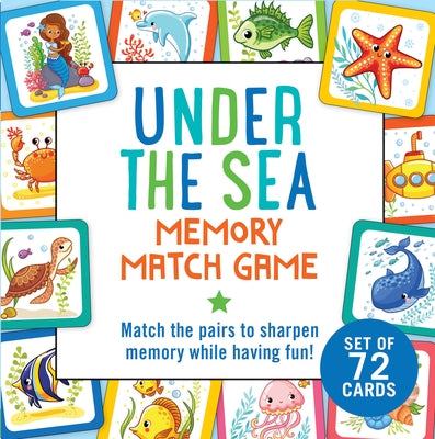 Under the Sea Memory Match Game (Set of 72 Cards) by Peter Pauper Press