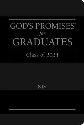 God's Promises for Graduates: Class of 2024 - Black NIV: New International Version by Countryman, Jack