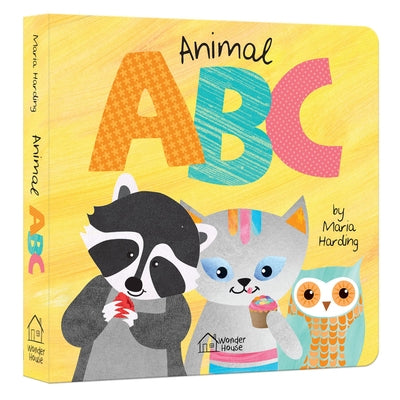 Animal ABC: Playful Animals Teach A to Z (Padded Board Book) by Wonder House Books