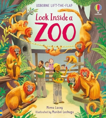 Look Inside a Zoo by Lacey, Minna
