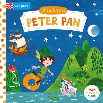 Peter Pan: A Push, Pull, Slide Book by Bos, Miriam