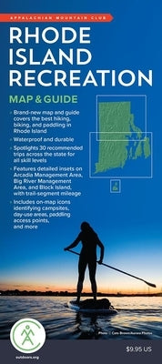 Rhode Island Recreation Map & Guide by Appalachian Mountain Club Books