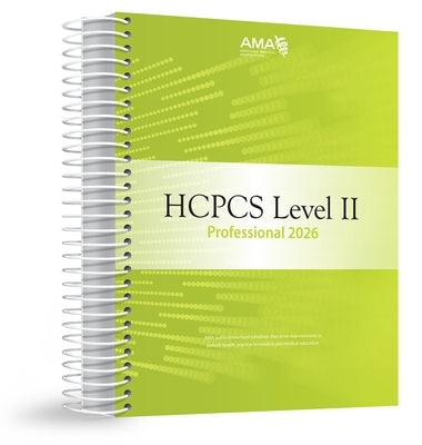 HCPCS 2026 Level II Professional Edition by American Medical Association