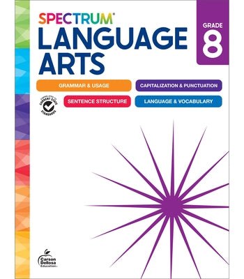 Spectrum Language Arts Workbook, Grade 8 by Spectrum