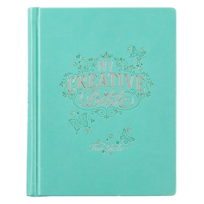 ESV My Creative Bible for Girls Faux Leather Hc, Teal by Christian Art Gifts