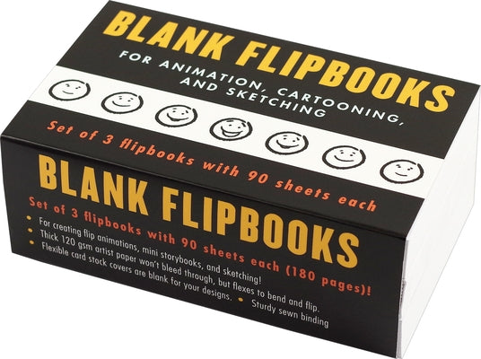 Blank Flipbooks (3-Pack) by Peter Pauper Press Inc