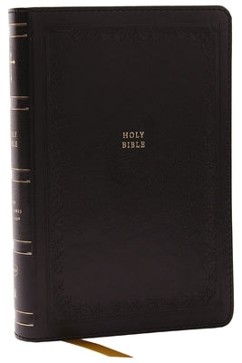 NKJV Compact Paragraph-Style Bible W/ 43,000 Cross References, Black Leathersoft, Red Letter, Comfort Print: Holy Bible, New King James Version: Holy by Thomas Nelson
